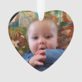 Mein erstes Weihnachts-neues Baby-Keepake Ornament (Vorderseite)