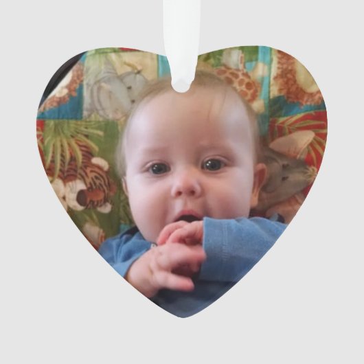 Mein erstes Weihnachts-neues Baby-Keepake Ornament (Vorderseite)