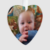 Mein erstes Weihnachts-neues Baby-Keepake Ornament (Vorderseite)