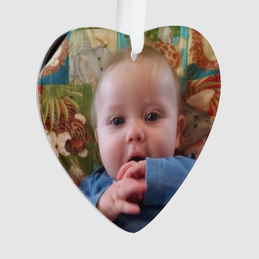 Mein erstes Weihnachts-neues Baby-Keepake Ornament (Vorderseite)