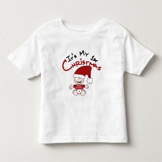 Mein erstes Weihnachtsbaby Weihnachtsgeschenke und Kleinkind T-shirt (Vorderseite)