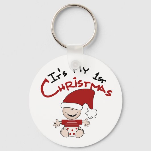 Mein erstes Weihnachtsbaby Weihnachtsgeschenke und Schlüsselanhänger (Vorderseite)
