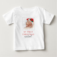 Mein erstes Weihnachtsfest-Foto