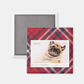 Mein erstes Weihnachtsfest für immer Zuhause Karie Magnet (Vorderseite/Rückseite)