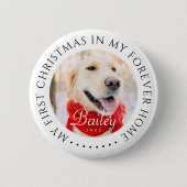 Mein erstes Weihnachtsfest für immer Zuhause Moder Button (Vorderseite)