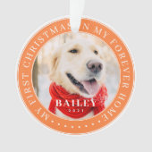 Mein erstes Weihnachtsfest für immer Zuhause Moder Ornament (Vorderseite)