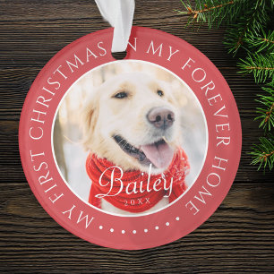 Mein erstes Weihnachtsfest für immer Zuhause Moder Ornament