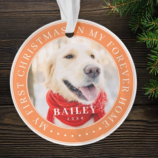 Mein erstes Weihnachtsfest für immer Zuhause Moder Ornament