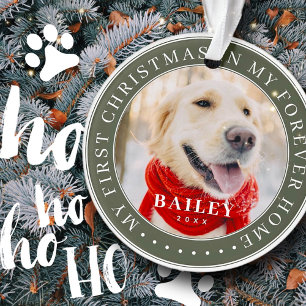 Mein erstes Weihnachtsfest für immer Zuhause Moder Ornament