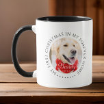 Mein erstes Weihnachtsfest für immer Zuhause Moder Tasse<br><div class="desc">Dieses einfache und klassische Design besteht aus Serifentypografie und fügt ein benutzerdefiniertes Foto hinzu. "Mein erstes Weihnachten in meiner ewig währenden Zuhause" umkreist das benutzerdefinierte Foto.</div>