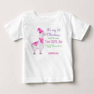 Mein erstes Weihnachtsfest zu Niedlich für die süß Baby T-shirt