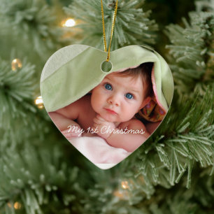 Mein erstes Weihnachtsgebäck in Pink Dots Foto Orn Keramik Ornament