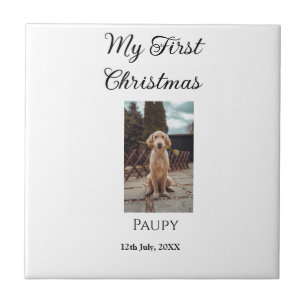 Mein erstes Weihnachtsgebäck mit dem Namen Hunde K Fliese