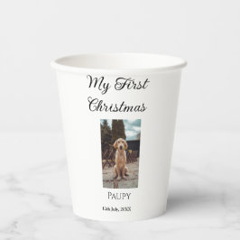 Mein erstes Weihnachtsgebäck mit dem Namen Hunde K Pappbecher