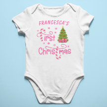 Mein erstes Weihnachtsgeschenk und Weihnachtsbaum