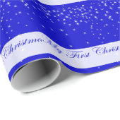 Mein erstes Weihnachtsgeschenk Wrap Geschenkpapier (Rolleneckpunkt)