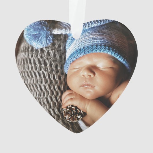 Mein erstes Weihnachtsgroße Ornament (Rückseite)