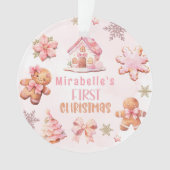 Mein erstes Weihnachtskochtopf Ornament (Vorderseite)