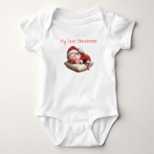 Mein erstes Weihnachtslied Baby Strampler