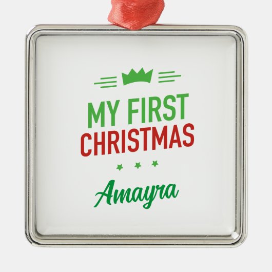 Mein erstes Weihnachtsschmuck (Vorne)