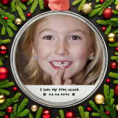 Mein erstes Zelt-Meilenstein-Foto vergessen Ornament Aus Metall