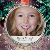 Mein erstes Zelt-Meilenstein-Foto vergessen Ornament Aus Metall