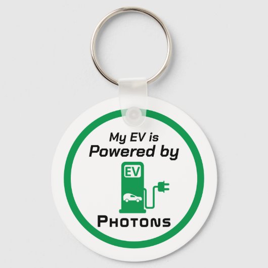Mein EV wird von Fotons Schlüsselanhänger angetrie (Vorderseite)