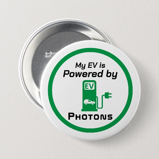 Mein EV wird von Fotos angetrieben Button (Vorne & Hinten)