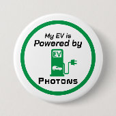 Mein EV wird von Fotos angetrieben Button (Vorderseite)