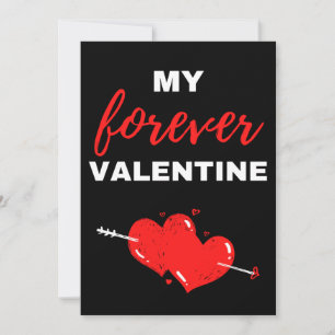 Mein ewig Valentine Dankeskarte