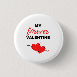 Mein ewig Valentinin Black Button