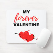 Mein ewig Valentinin Black Mousepad (Mit Mouse)
