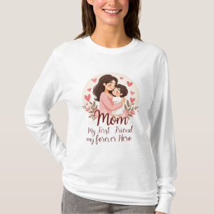 Mein ewiger Held   Design des T - Shirt der Mutter