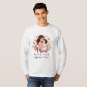 Mein ewiger Held | Design des T - Shirt der Mutter (Vorne ganz)