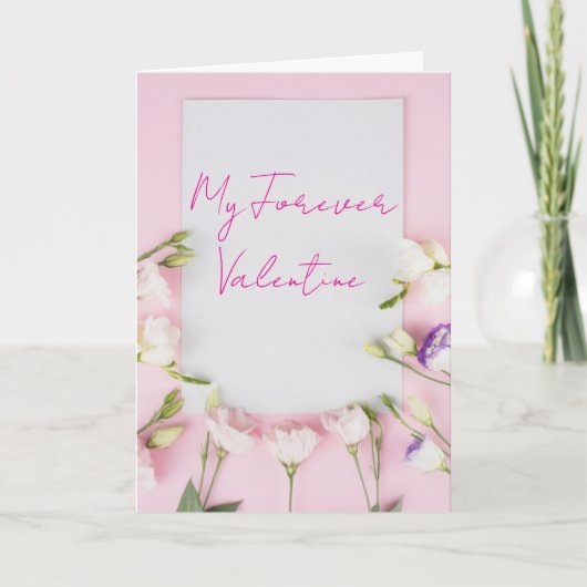 Mein ewiger Valentinstag Feiertagskarte (Vorderseite)