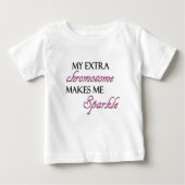 Mein Extrachromosom lässt mich funkeln Baby T-shirt (Vorderseite)