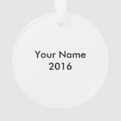 Mein Extrachromosom lässt mich funkeln, Ornament (Rückseite)