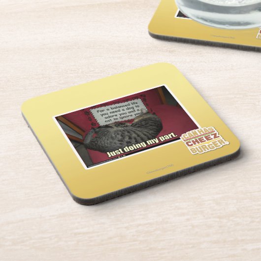 Mein Fach gerade tun Untersetzer (Linke Seite)