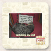 Mein Fach gerade tun Untersetzer (Vorderseite)