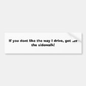 mein Fahren Autoaufkleber (Vorne)