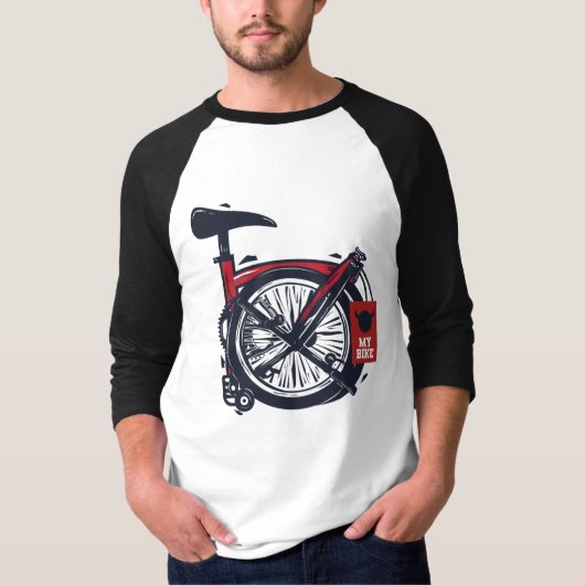 Mein Fahrrad T-Shirt (Vorderseite)