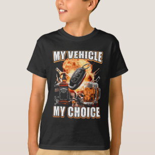 Mein Fahrzeug meine Wahl lustig trinken Remote Sma T-Shirt
