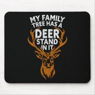 Mein Familienbaum hat einen Hirschstand in der son Mousepad