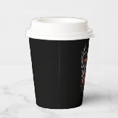 Mein Familienbaum hat einen Hirschständer in der J Pappbecher (Rechts)