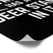 Mein Familienbaum hat einen Hirschständer in der J Poster (Ecke)