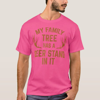 Mein Familienbaum hat einen Hirschständer in der J T-Shirt