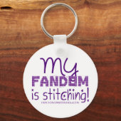 Mein Fandom klebt! Schlüsselanhänger (Vorderseite)
