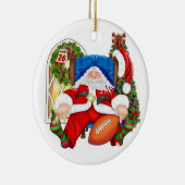 MEIN FAV! Football Santa - SRF Keramik Ornament (Rechts)