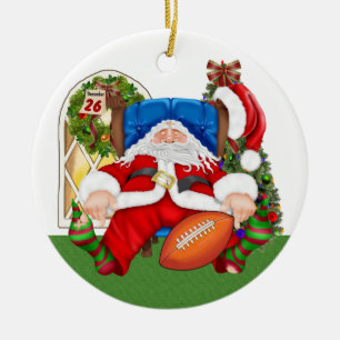 MEIN FAV! Football Santa - SRF Keramikornament