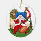 MEIN FAV! Football Santa - SRF Keramikornament (Links)